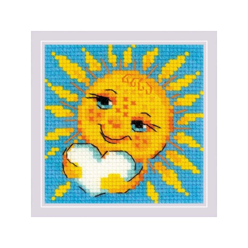 Borduurpakket Zonneschijn Borduurpakket Zonneschijn