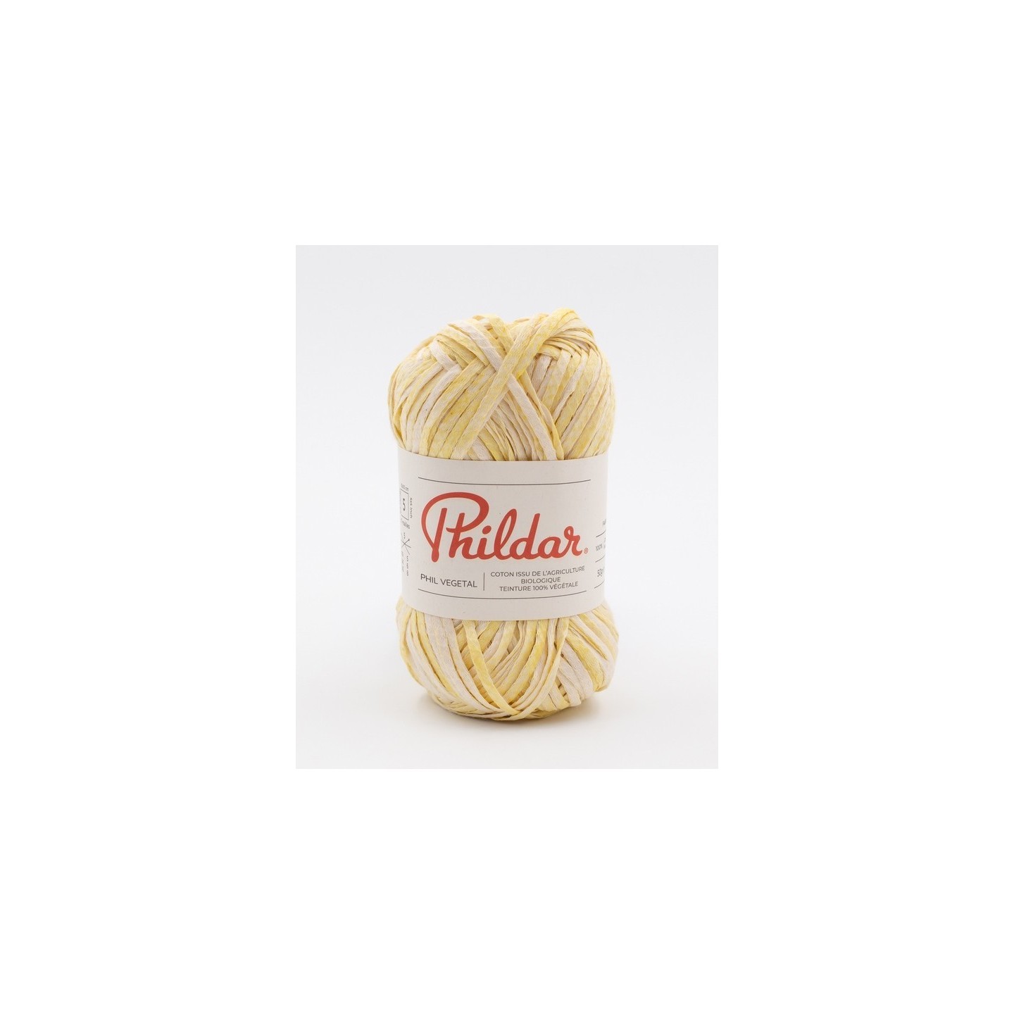 Strickwolle Phildar Phil Vegetal Berberine jaune