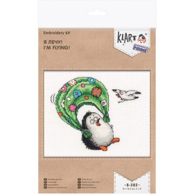 Klart Stickset Ich fliege!