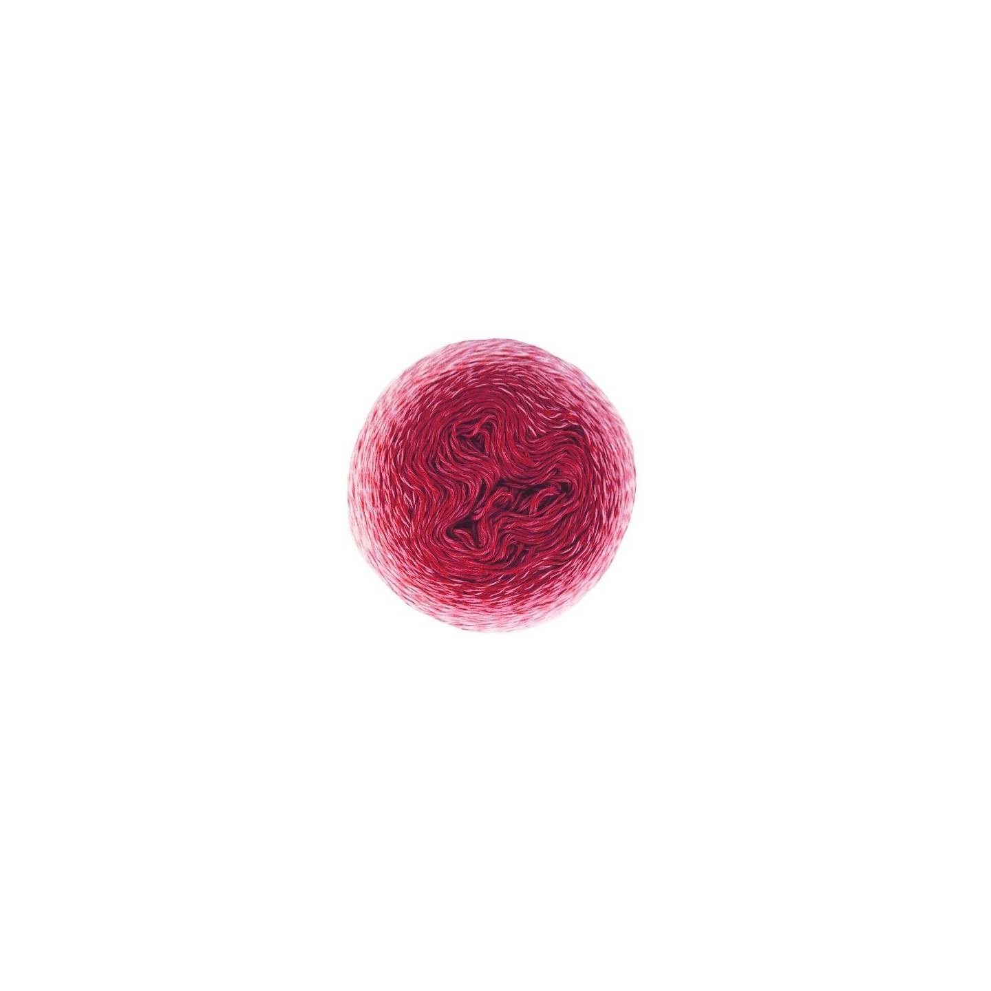 Crochet yarn Durable Colour Cake 6008 Wild Strawberry