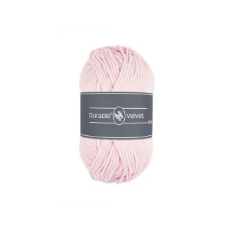 Knitting yarn Durable Velvet 203 Light Pink