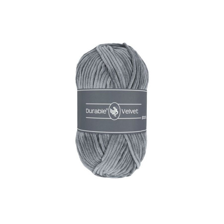 Laine à tricoter Durable Velvet 2232 Light grey