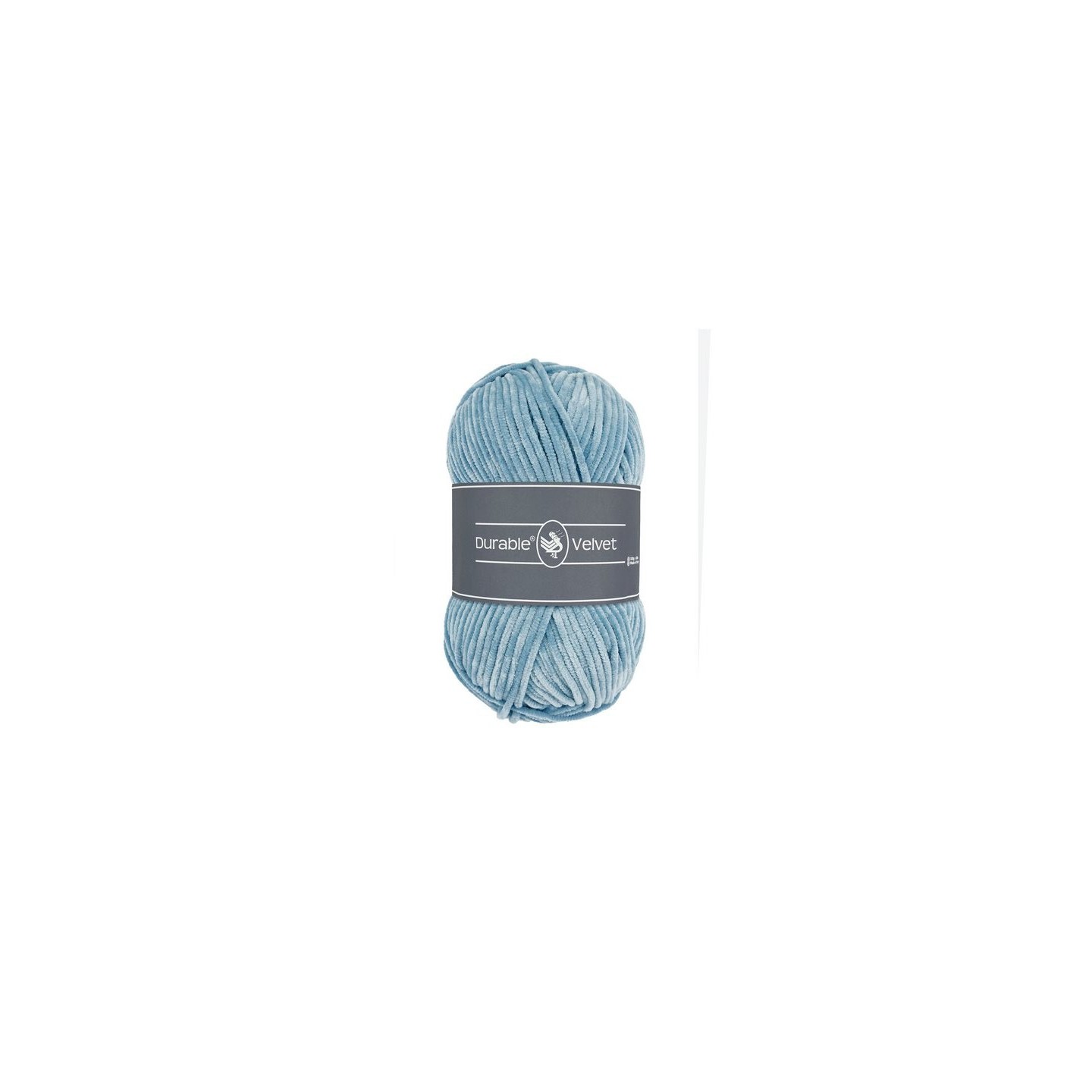 Knitting yarn Durable Velvet 289 Blue Grey