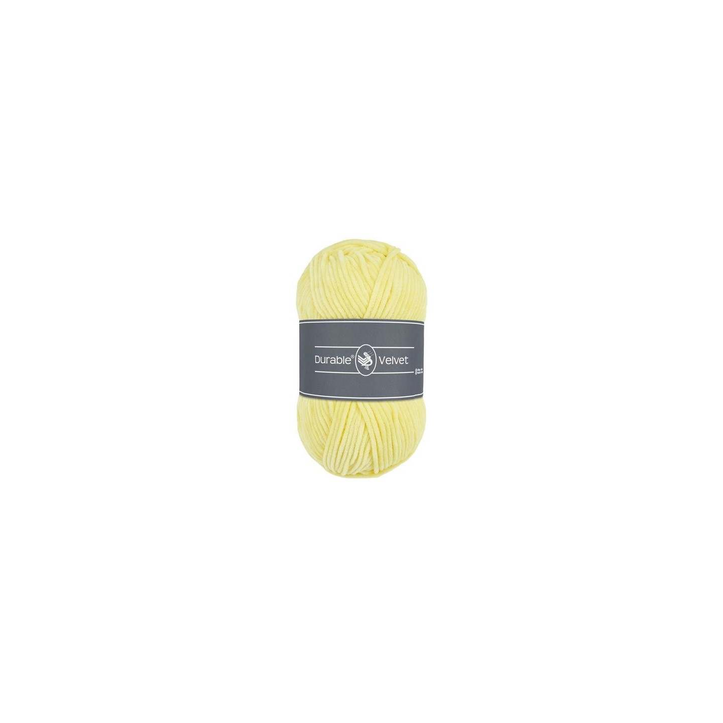 Knitting yarn Durable Velvet 309 Light Yellow
