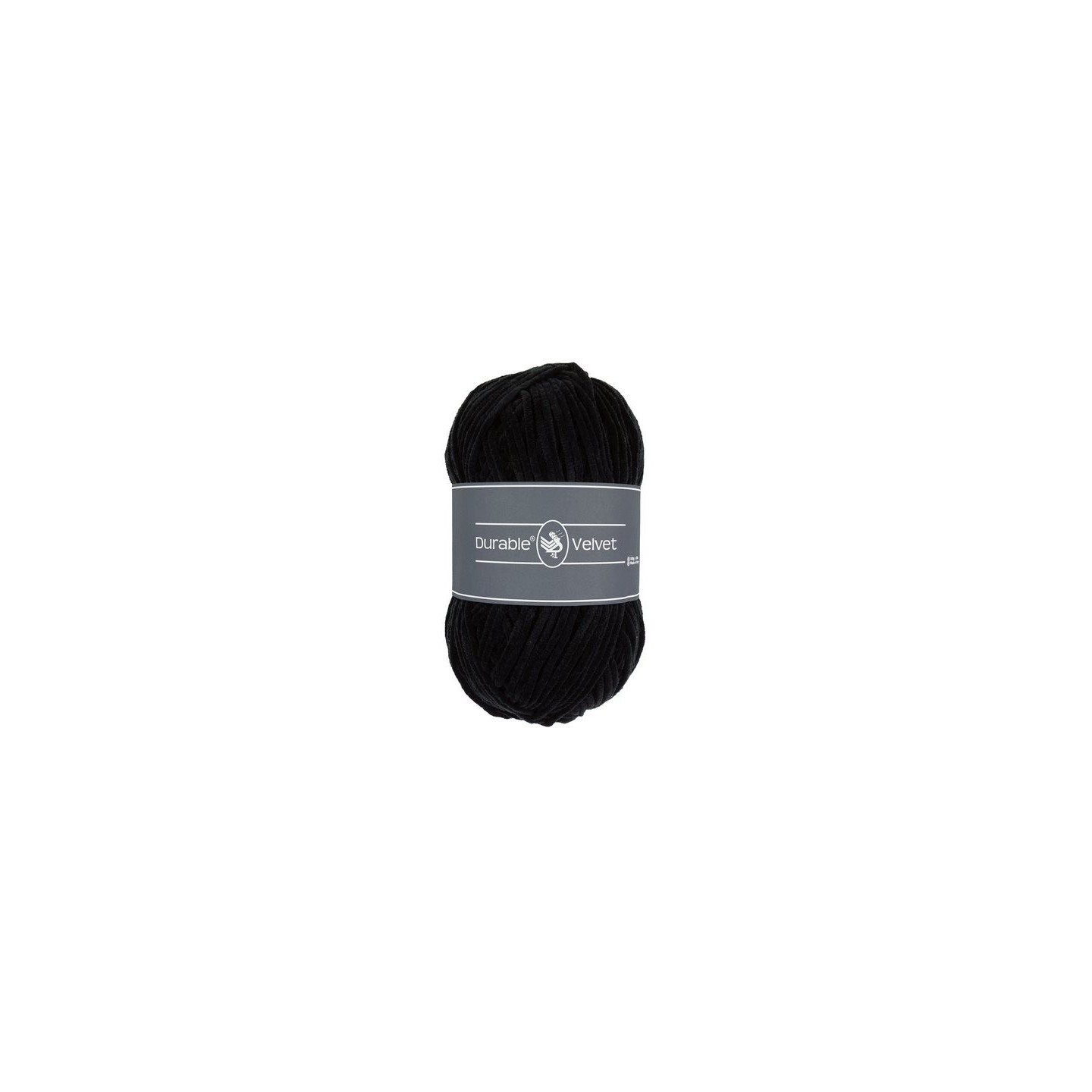 Knitting yarn Durable Velvet 325 Black
