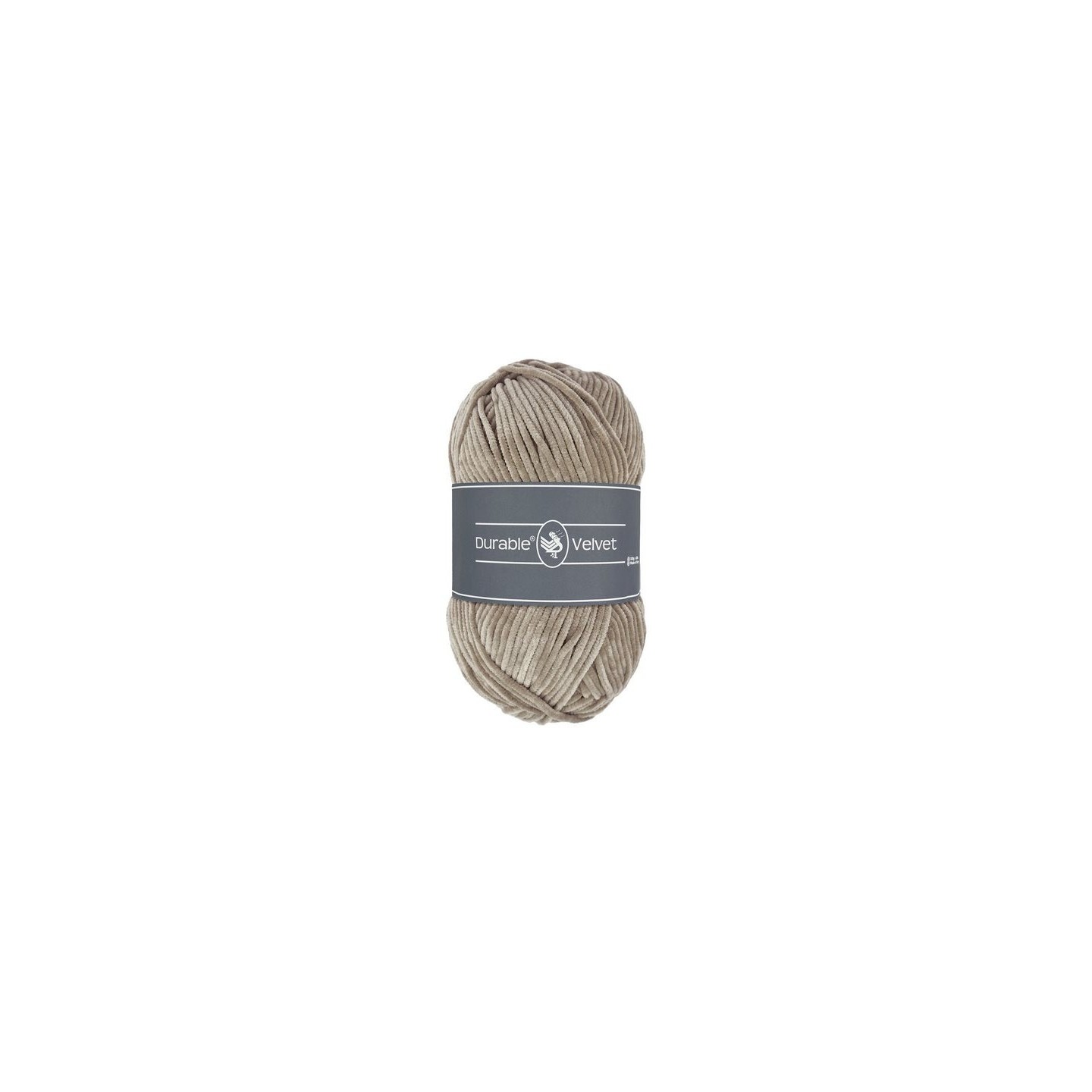 Knitting yarn Durable Velvet 343 Warm Taupe