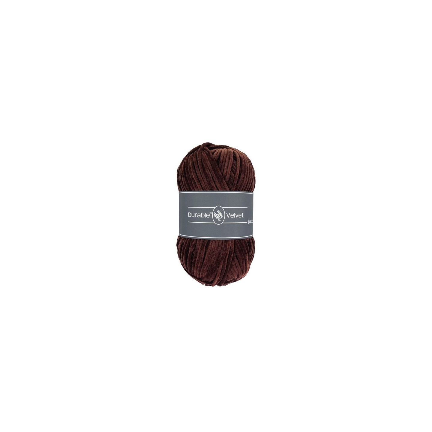 Knitting yarn Durable Velvet 385 Coffee