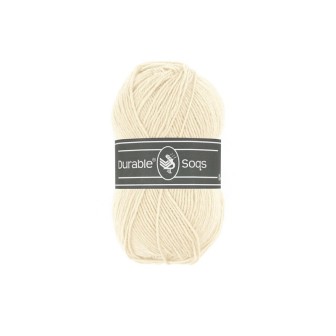 Knitting yarn Durable Soqs 2172 Cream