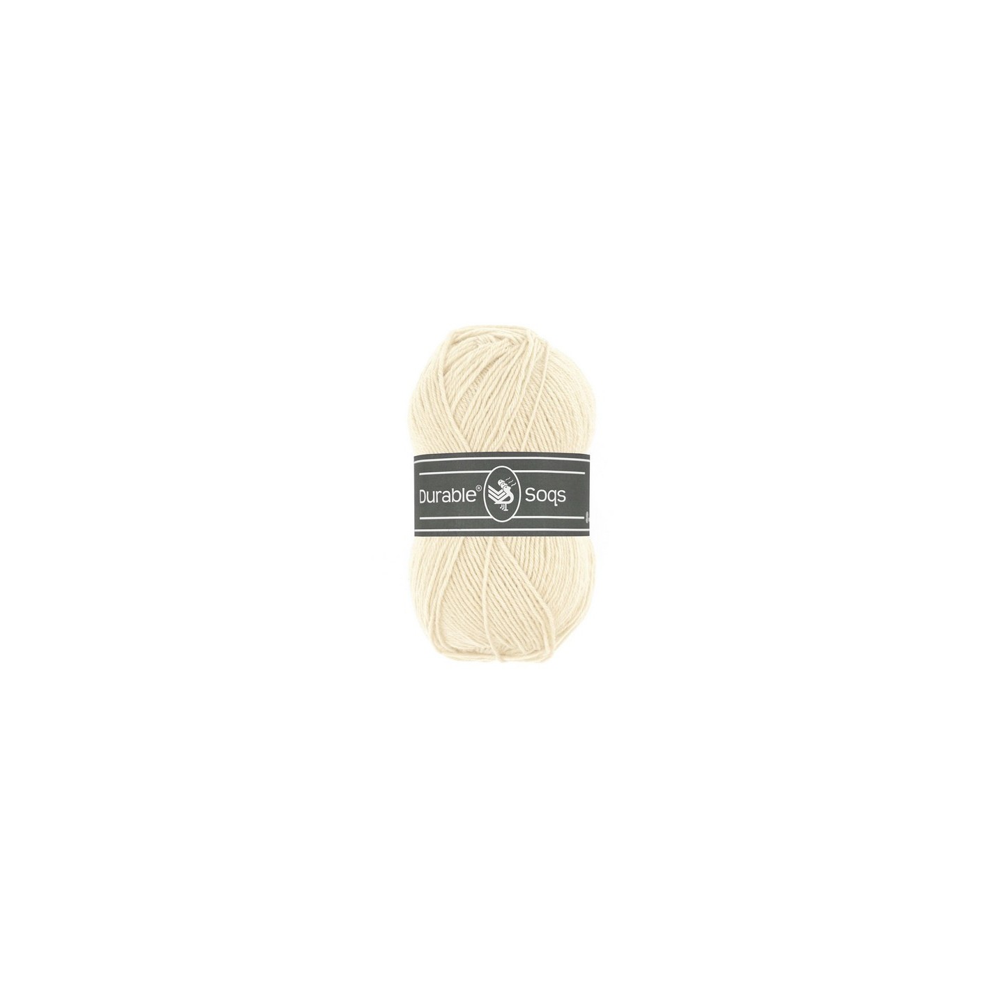 Knitting yarn Durable Soqs 2172 Cream