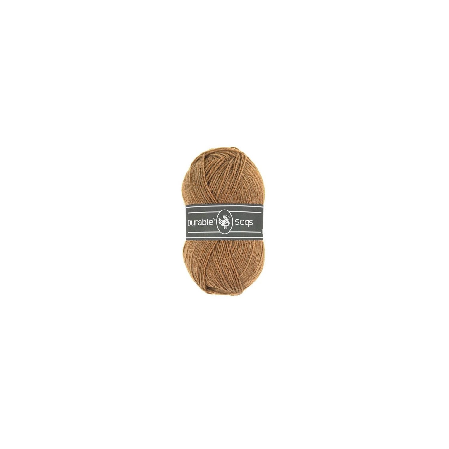 Knitting yarn Durable Soqs 2218 Hazelnut