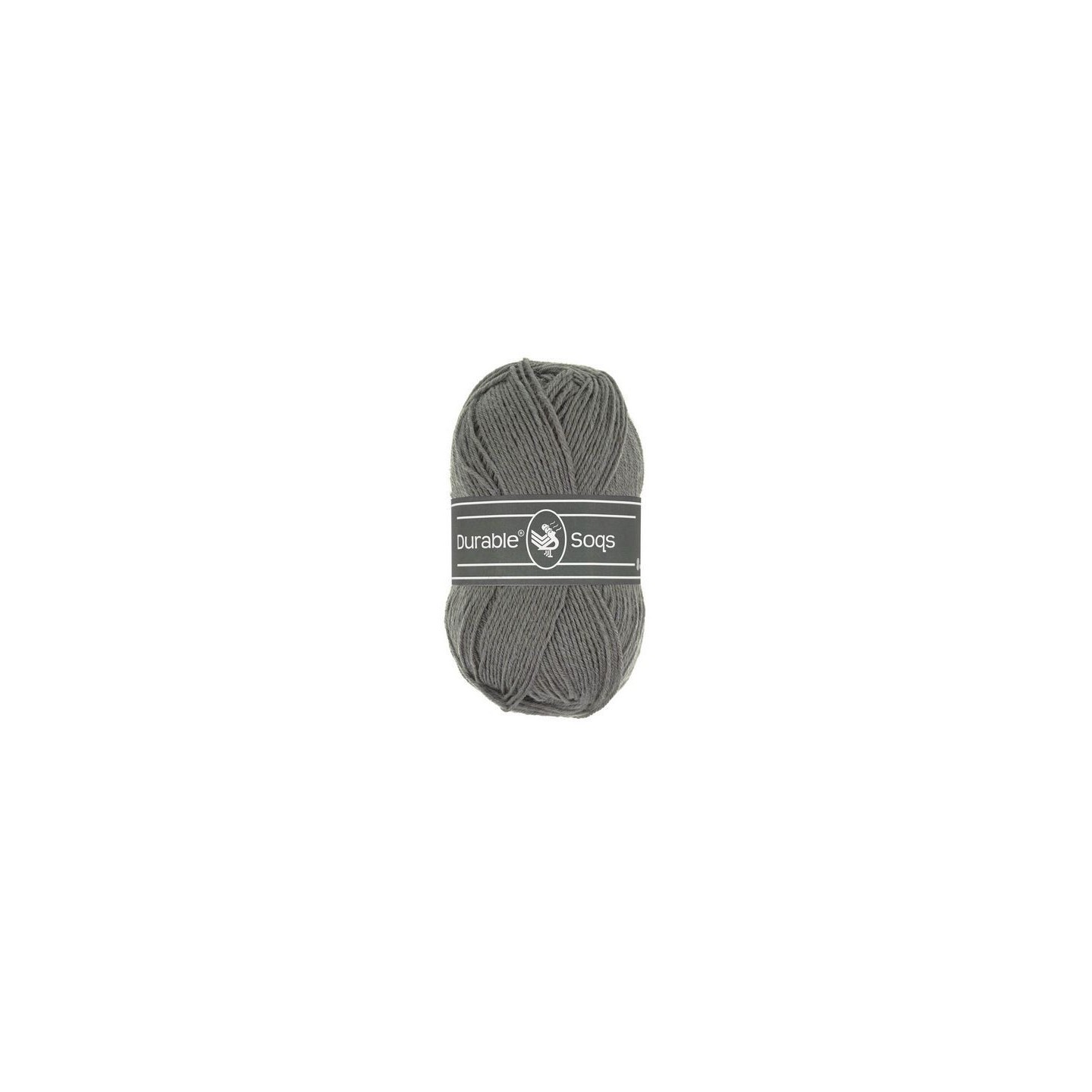 Knitting yarn Durable Soqs 2236 Charcoal