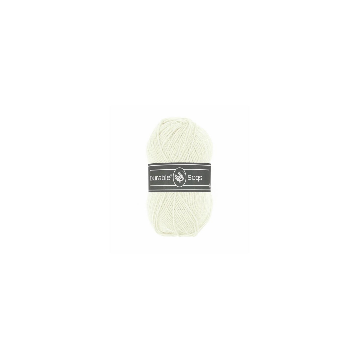 Knitting yarn Durable Soqs 326 Ivory