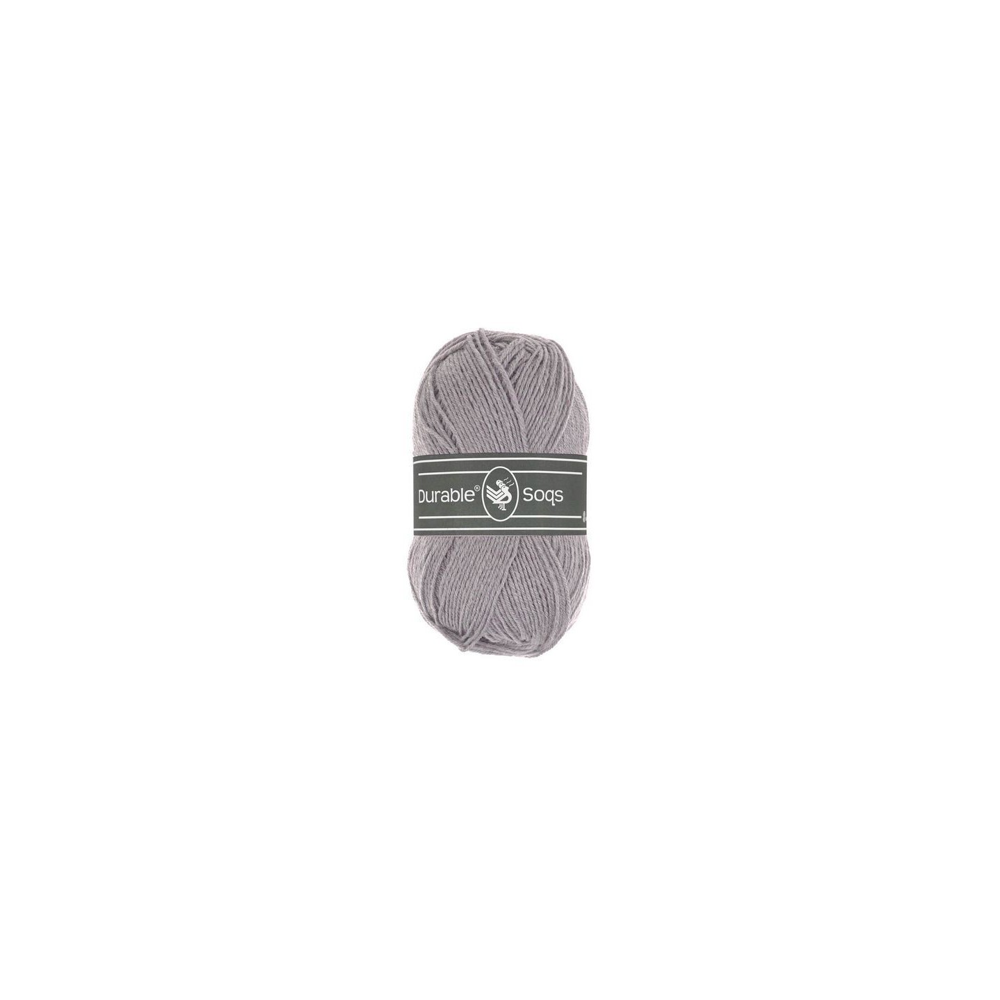 Knitting yarn Durable Soqs 421 Lavender grey
