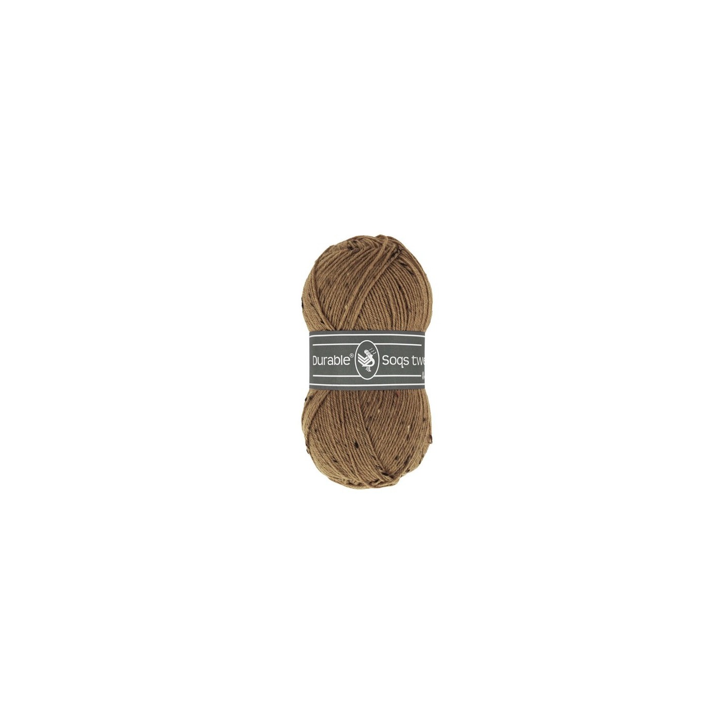 Knitting yarn Durable Soqs Tweed 2218 Hazelnut