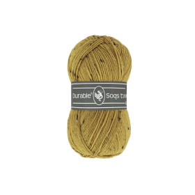 Breiwol Durable Soqs Tweed 2145 Golden Olive