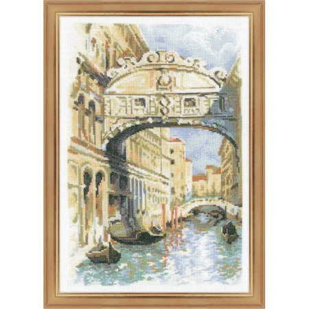 Embroidery kit Venice Bridge of Sighs