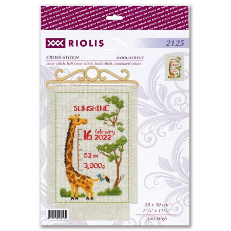 Embroidery kit Aim High