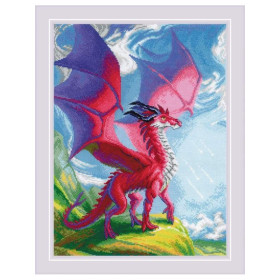 Riolis Kit de broderie Your mighty dragon