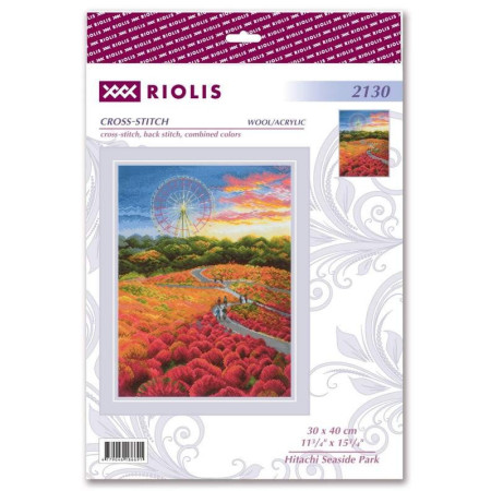 Embroidery kit Hitachi Seaside Park
