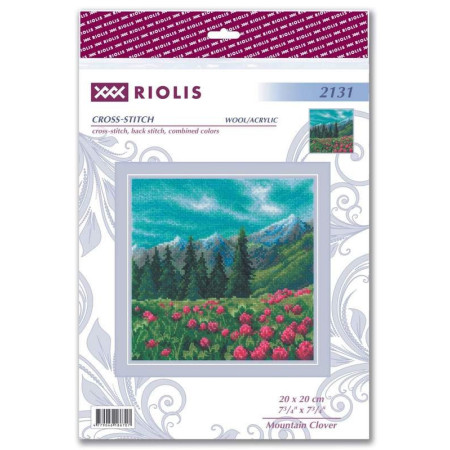 Embroidery kit Mountain Clover