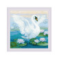 Embroidery kit White Swan Embroidery kit White Swan