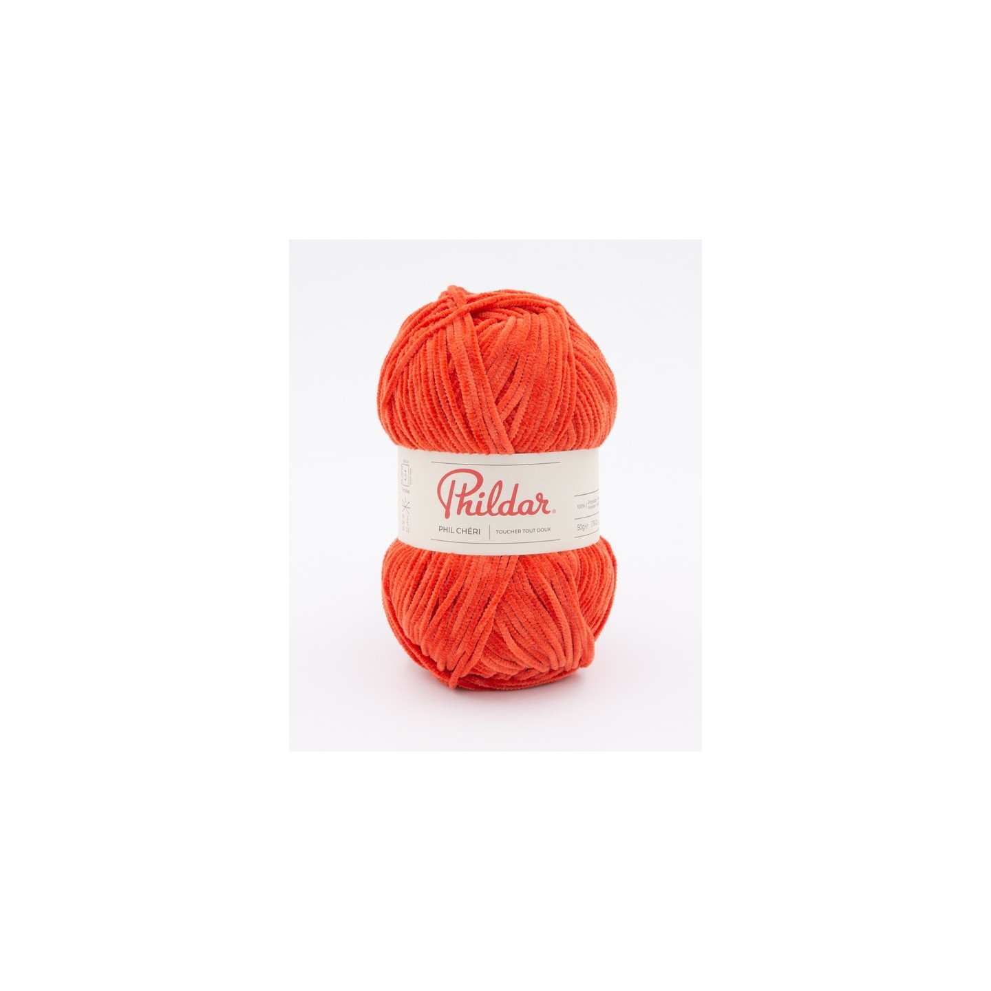 Breiwol Phildar Phil Chéri Orange Sanguine