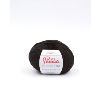 Strickwolle Phildar  Phil Merinos 6 Noir