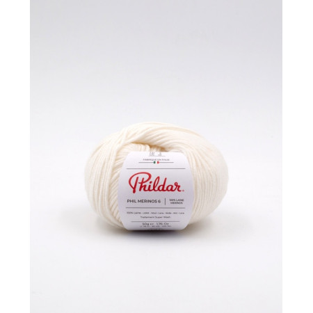 Breiwol Phildar  Phil Merinos 6 Craie