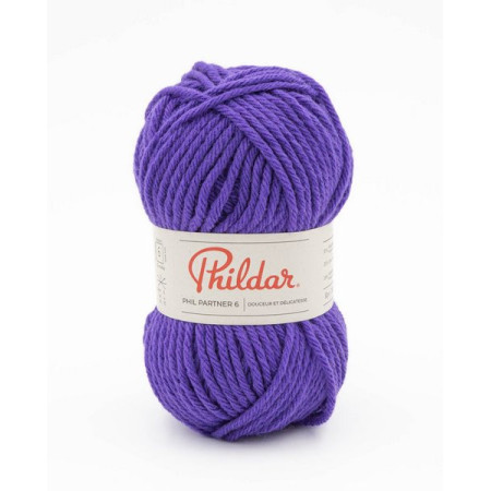 Breiwol Phildar  Phil Partner 6 Violet