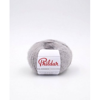 Knitting yarn Phildar Phil Romance Givre