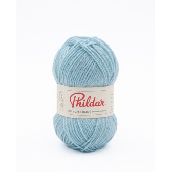 Knitting yarn Phildar Phil Super Baby Glacier