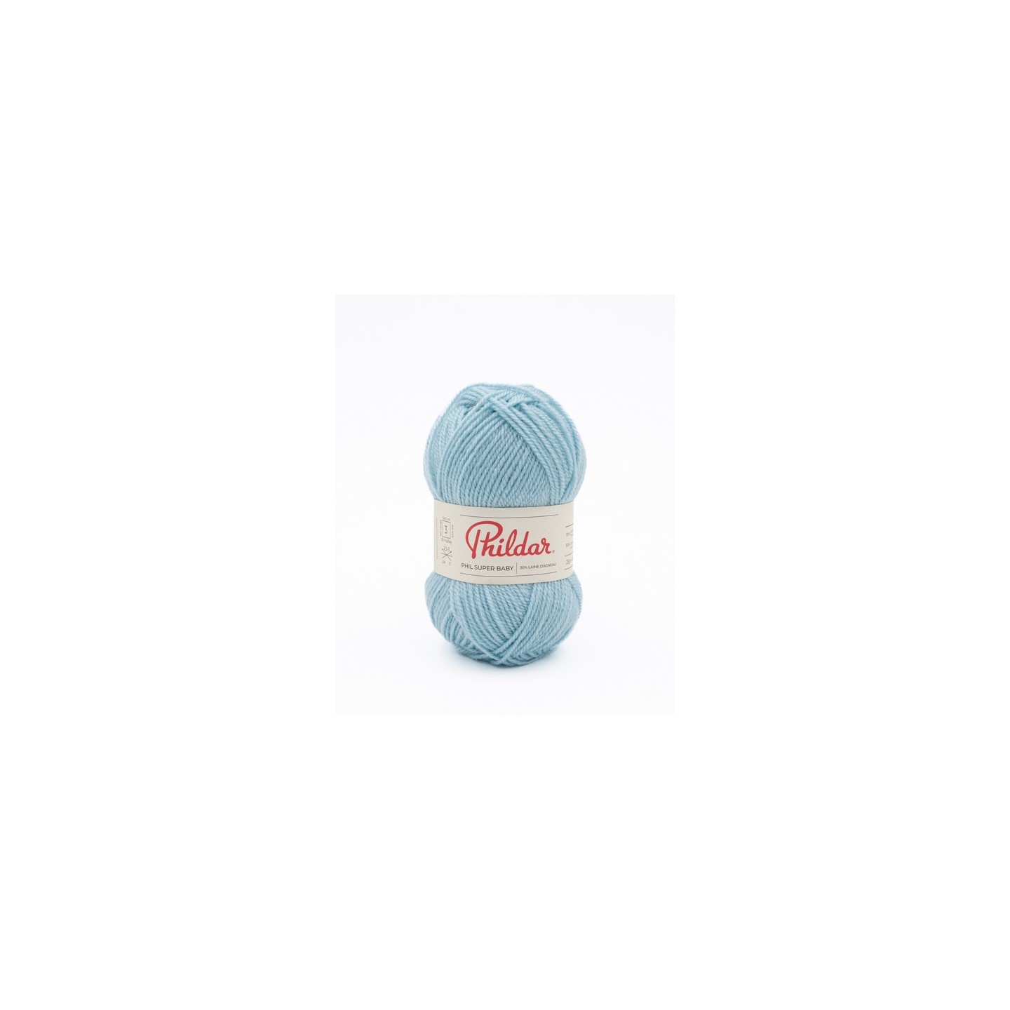 Knitting yarn Phildar Phil Super Baby Glacier