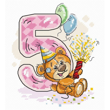 Embroidery kit Number 5