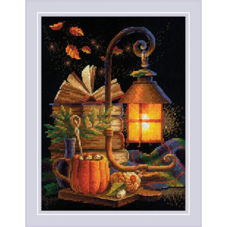 Embroidery kit Cozy Autumn