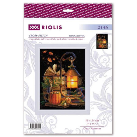 Embroidery kit Cozy Autumn