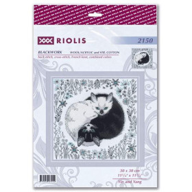 Kit de broderie Yin et yang