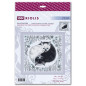 Kit de broderie Yin et yang Kit de broderie Yin et yang