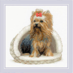 Riolis Kit de broderie Yorkshire Terrier