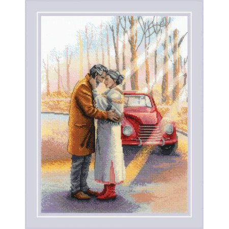 Riolis Embroidery kit Love Story.