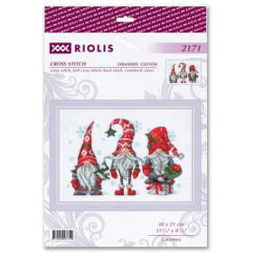 Riolis Embroidery kit Gnomes