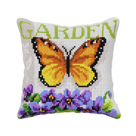 Orchidea Stitch Cushion kit  Garden