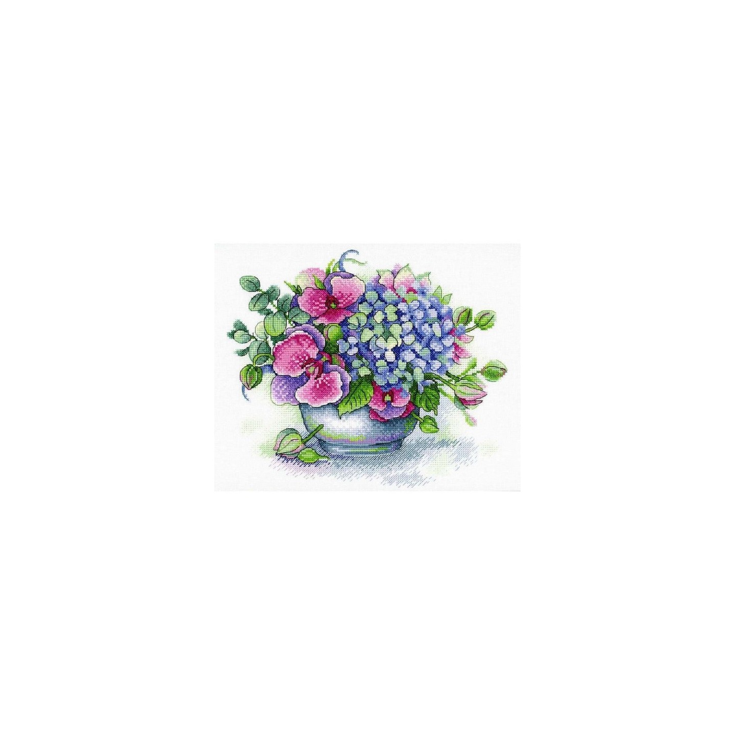 Aquarelle Embroidery kit Bouquet of memories
