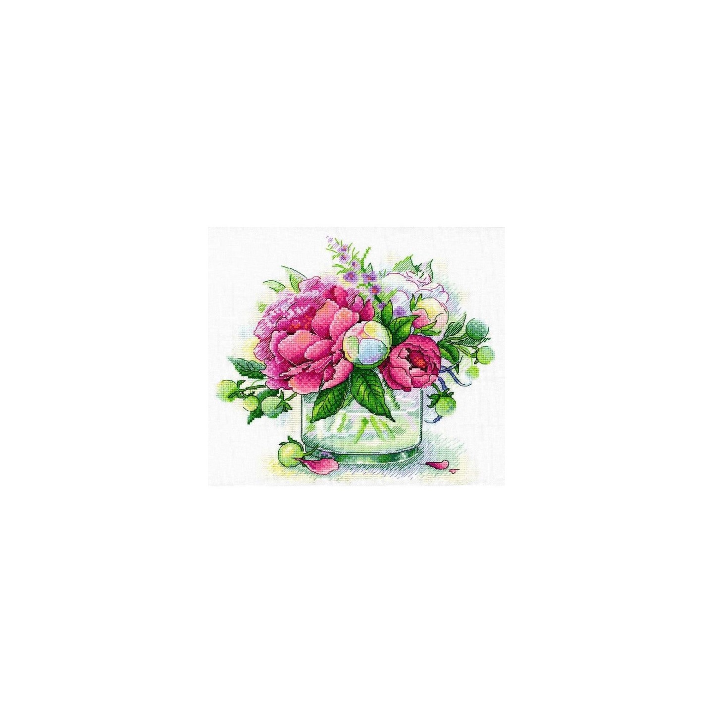 Aquarelle Embroidery kit Tender aroma