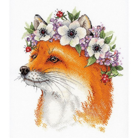Aquarelle Kit de broderie Renard