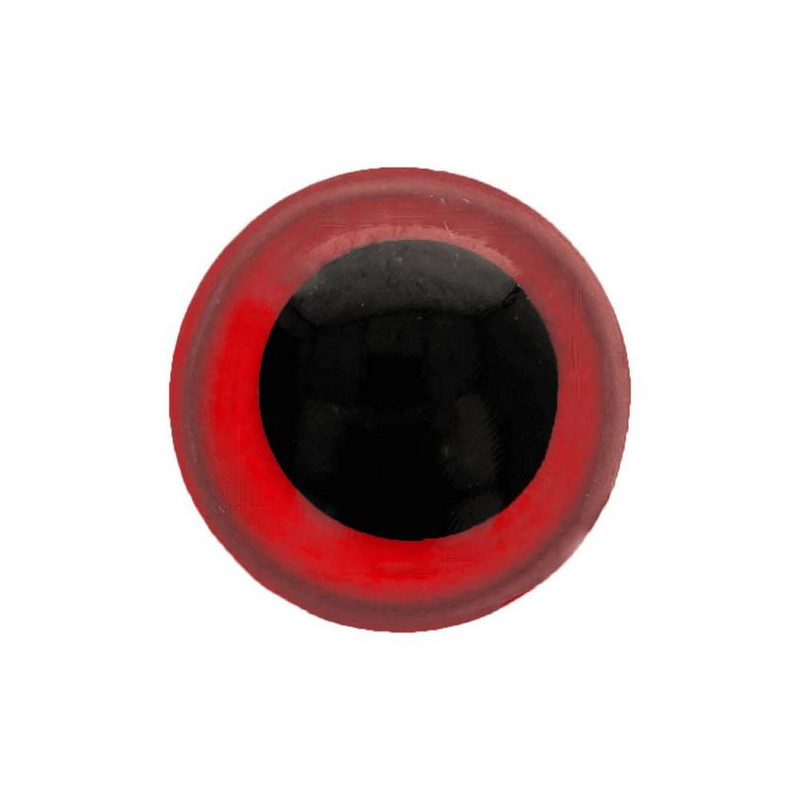 Dierenoog 8 mm rood