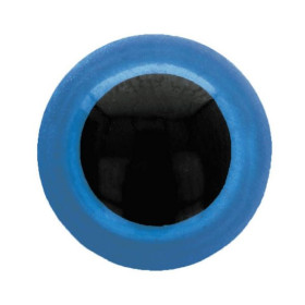  Tieraugen 12 mm Blau für Amigurumi und Kuscheltiere