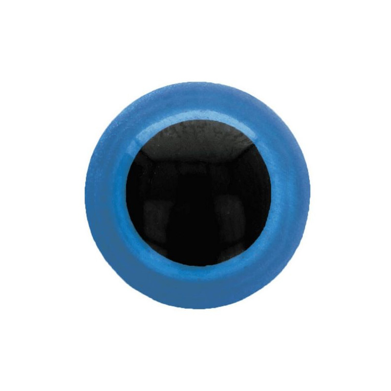 Dierenoog 15 mm blauw