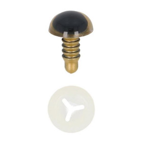 Tieraugen 18 mm Gold