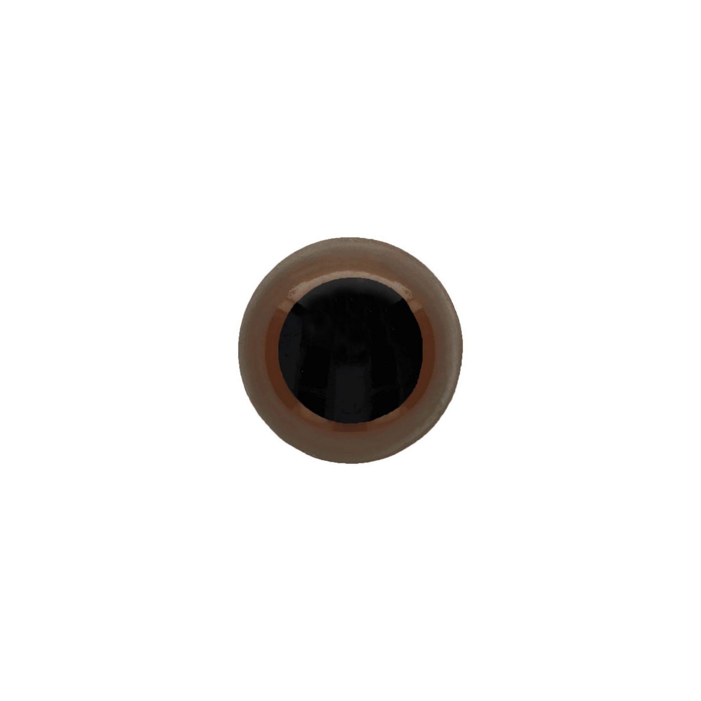 Animal eye 20 mm brown for amigurumi and cuddly toys