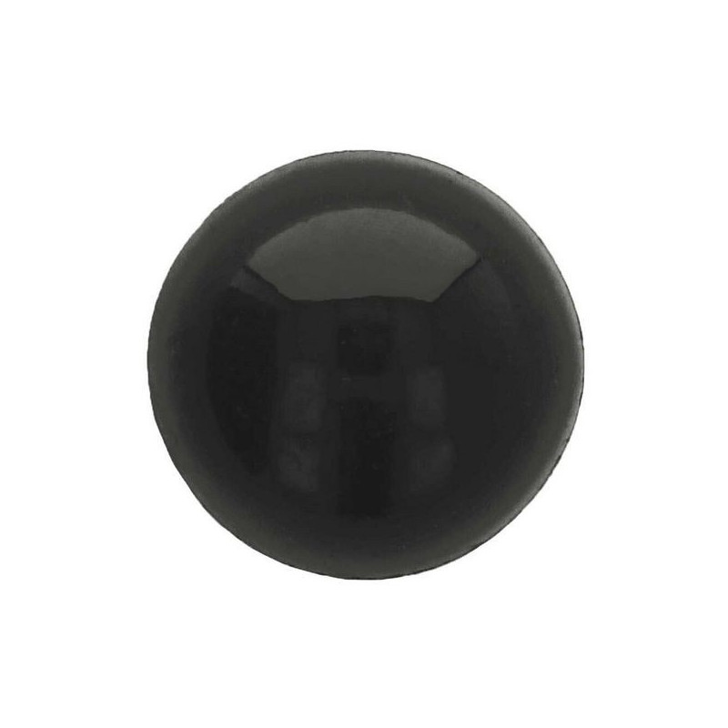 Dierenoog 6 mm zwart